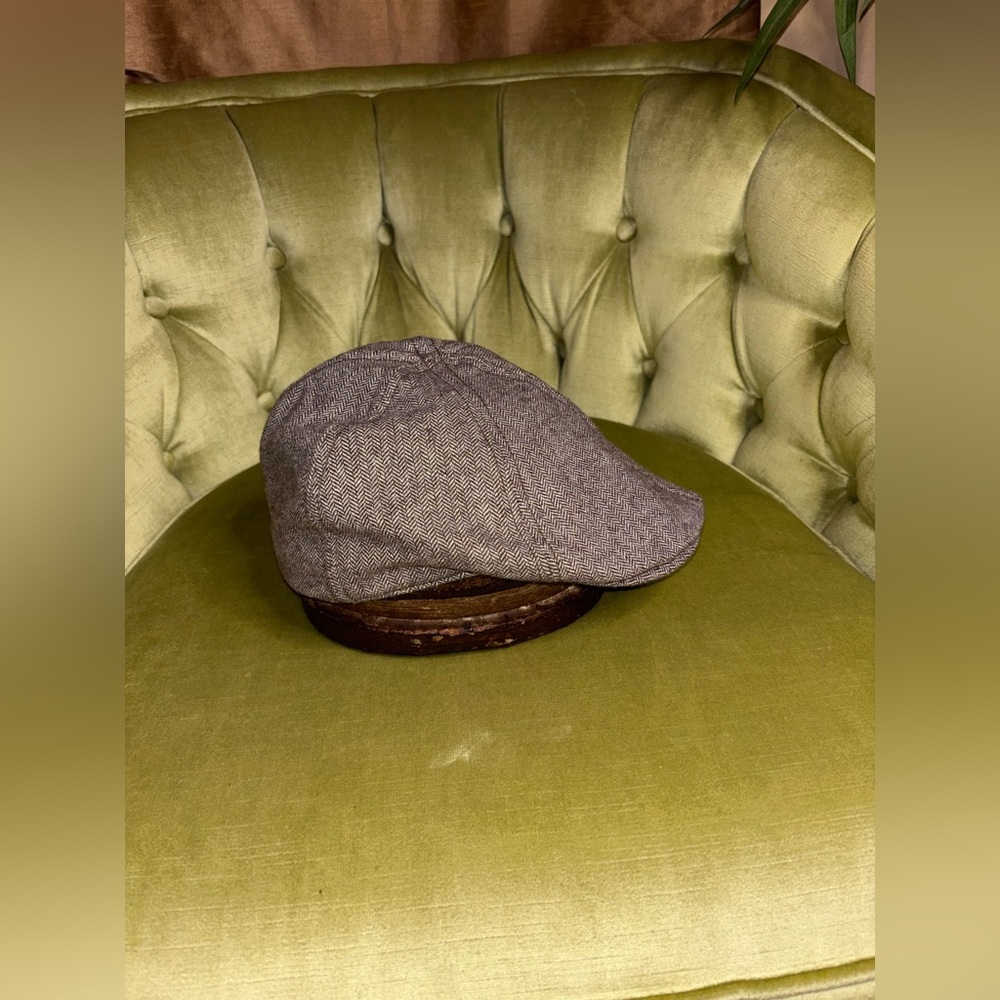 Goorin Bros newsboy Cabbie hat Y2K Golf Brown Medium - Picture 6 of 11